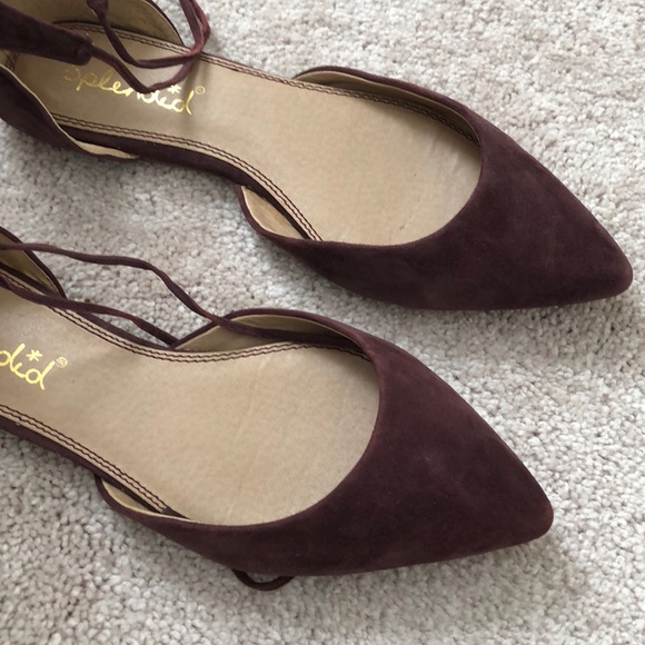 Suede Splendid Flats - Picture 2 of 3